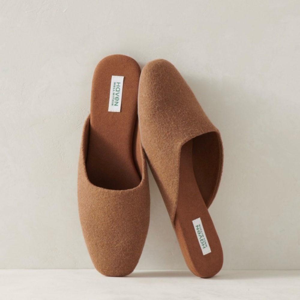 Talbots - Haven Well  Within Felted Mules. US 9